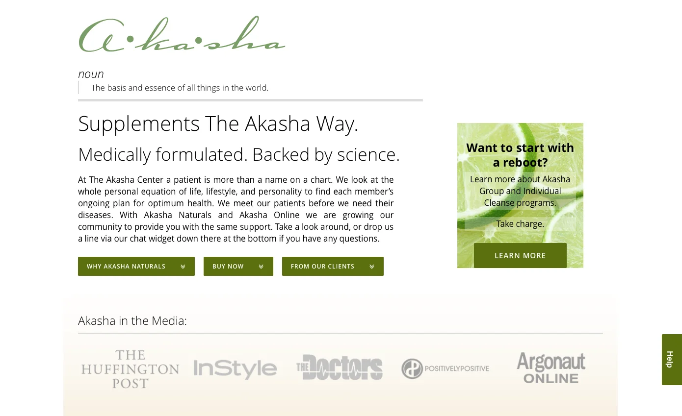 Akasha Naturals — 2